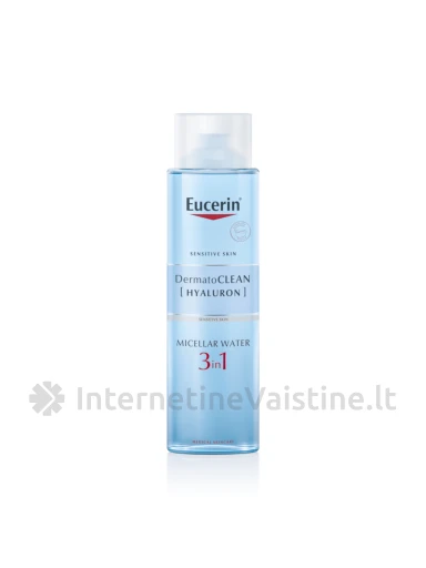 EUCERIN micelinis skystis DERMATOCLEAN 3in1, 400 ml (69754) | internetinevaistine.lt