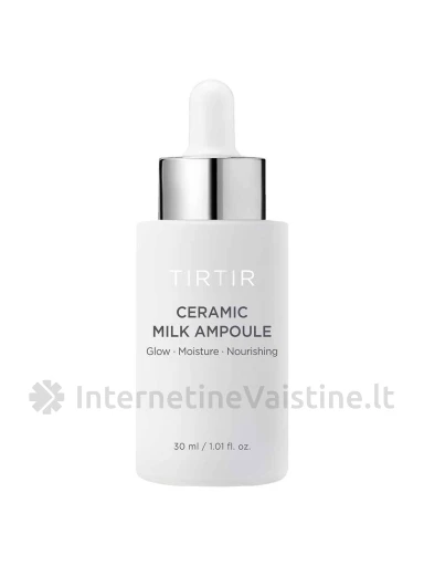 TIRTIR CERAMIC MILK AMPOULE veido serumas, 30 ml, Vnt | internetinevaistine.lt