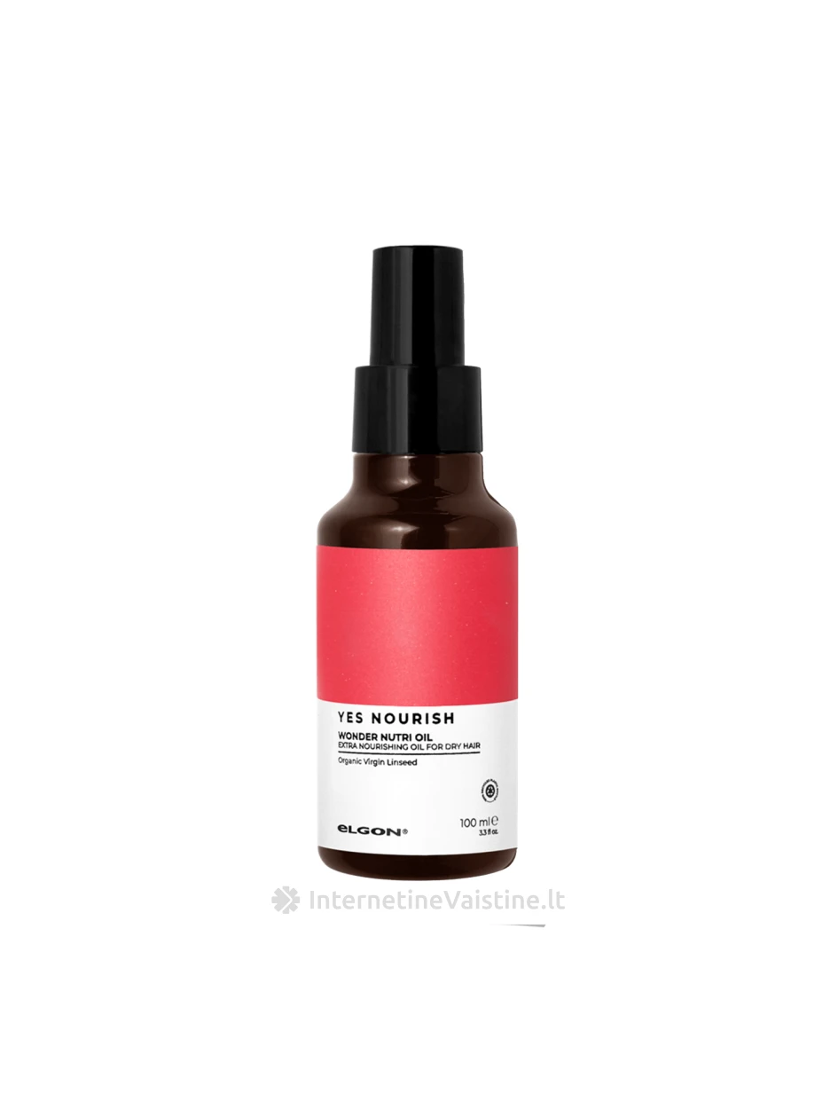 ELGON YES NOURISH maitinanamasis aliejus plaukams WONDER NUTRI OIL, 100 ml, Vnt | internetinevaistine.lt