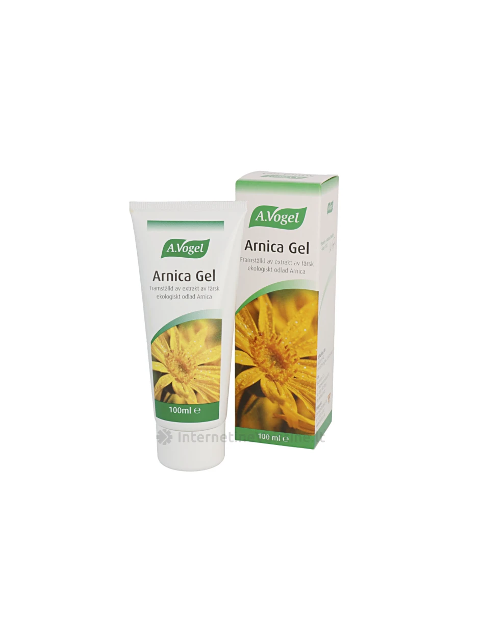 A.VOGEL Arnica Gel Kalnų arnikos gelis, 100 g, Vnt | internetinevaistine.lt