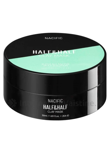 NACIFIC Half&Half Clay Mask molio kaukė veidui, 100 ml, Vnt | internetinevaistine.lt