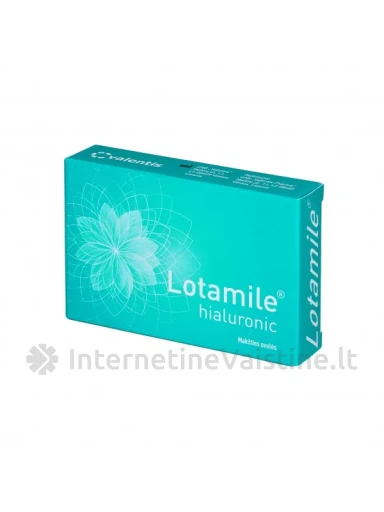 LOTAMILE Hialuronic, 5 makšties ovulės | internetinevaistine.lt