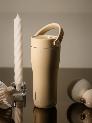 EQUA CARRY puodelis Butter, 600 ml, 600 ml | internetinevaistine.lt