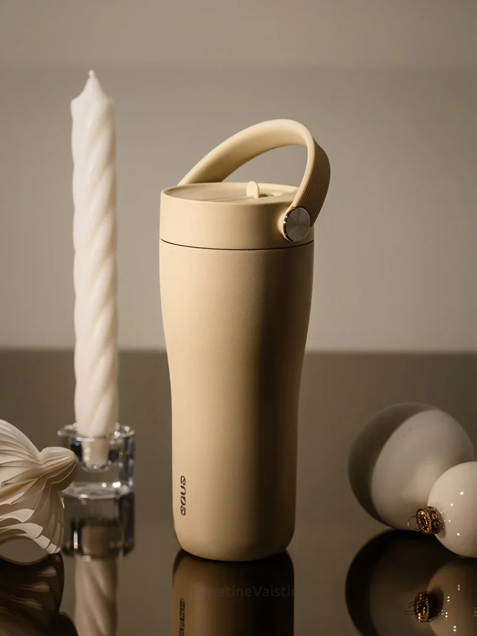 EQUA CARRY puodelis Butter, 600 ml, 600 ml | internetinevaistine.lt