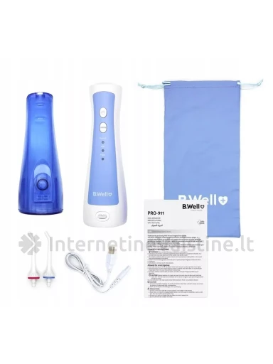 B. WELL burnos irigatorius PRO-911, N1, Vnt | internetinevaistine.lt