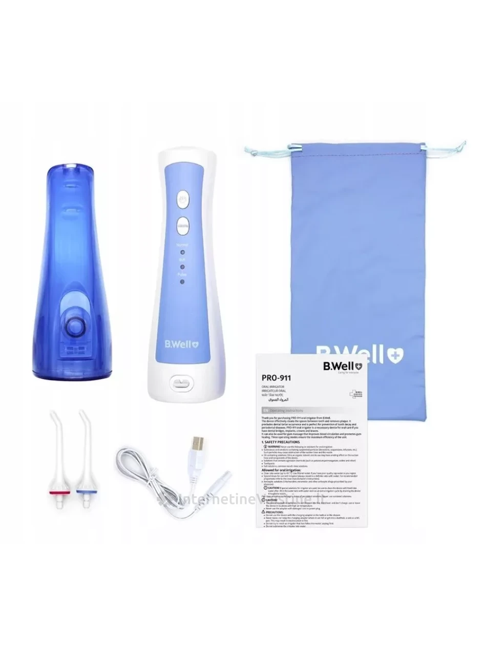 B. WELL burnos irigatorius PRO-911, N1, Vnt | internetinevaistine.lt