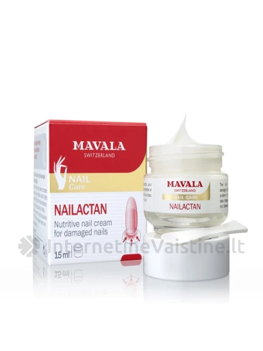MAVALA kremas rankoms Nailactan Jar maitin., 15 ml, Vnt | internetinevaistine.lt