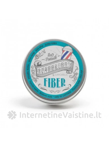 Beardburys Fiber - Stiprios fiksacijos tankuma plaukui suteikianti pomada 100ml, N1 | internetinevaistine.lt