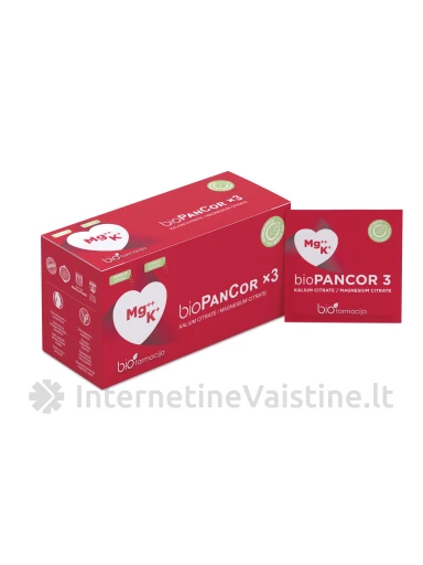 BIOPANCOR x 3, 44 pakeliai | internetinevaistine.lt