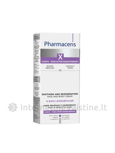 PHARMACERIS X,XRAY-LIPOSUBTILIUM 75 ml kremas veidui ir kūnui, N1 | internetinevaistine.lt