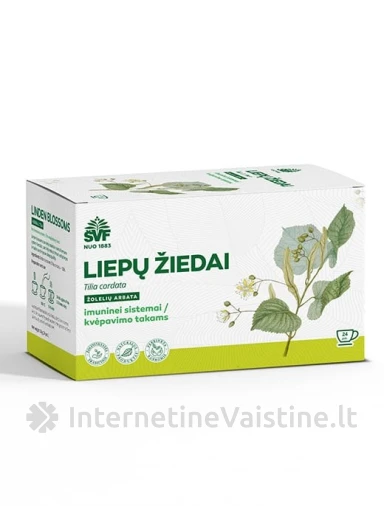 ARBATA LIEPŲ ŽIEDAI (FLORES TILIAE) 1.5G N24 | internetinevaistine.lt
