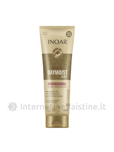 INOAR Absoliut Daymoist kondicion. pažeist. plauk., 240 ml, Vnt | internetinevaistine.lt
