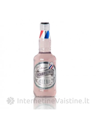 Beardburys Clear - Giliai valantis plaukų šampūnas 330ml, N1 | internetinevaistine.lt