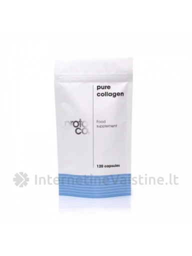 PROTO-COL Pure Collagen kaps. N120, 120 vnt. | internetinevaistine.lt