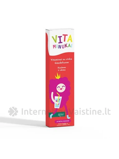 Acorus Balance VITAMINUKAI vitaminai su cinku, aviečių sk., 6g N7, 7 vnt. | internetinevaistine.lt