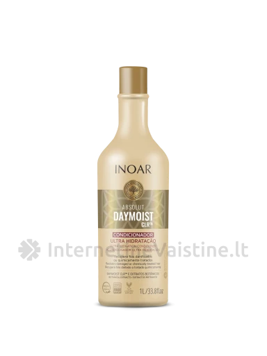 INOAR Daymoist kondicion. chem. pažeist. plauk., 1000 ml, Vnt | internetinevaistine.lt