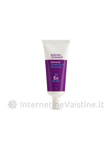 JULIETTE ARMAND ELEMENTS CAVIAR Ω3-Ω6, paakių kremas su juodaisiais ikrais, 20 ml, Vnt | internetinevaistine.lt
