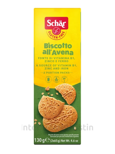 Schär AVENA – avižiniai sausainiai be glitimo, 130g | internetinevaistine.lt