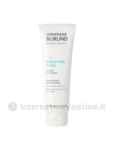 ANNEMARIE BORLIND Purifying Care veido kremas, 75 ml, Vnt | internetinevaistine.lt