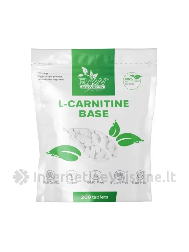 L-karnitino bazė (1000 mg 200 tablečių), N1 | internetinevaistine.lt