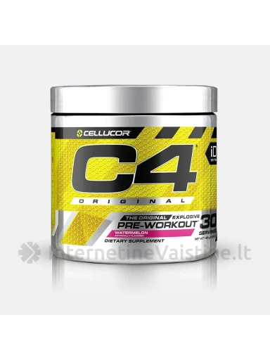Cellucor® C4® Energetinis prieš treniruotę Original 195g Watermelon, N1 | internetinevaistine.lt