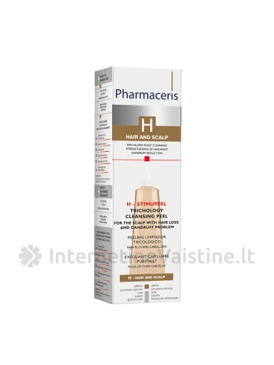 PHARMACERIS H,STIMUPEEL trichologinis galvos pilingas 125ml, N1 | internetinevaistine.lt