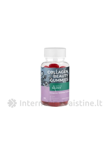 Acorus Balance COLLAGEN BEAUTY GUMMIES guminukai 2g N60 | internetinevaistine.lt