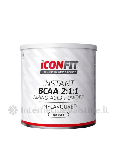 ICONFIT BCAA 2:1:1 Watermelon milt., 300 g, Vnt | internetinevaistine.lt
