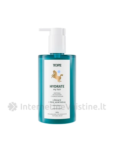 YOPE Hydrate kondicion. drėkin. s/odai su humektantais, 300 ml, Vnt | internetinevaistine.lt